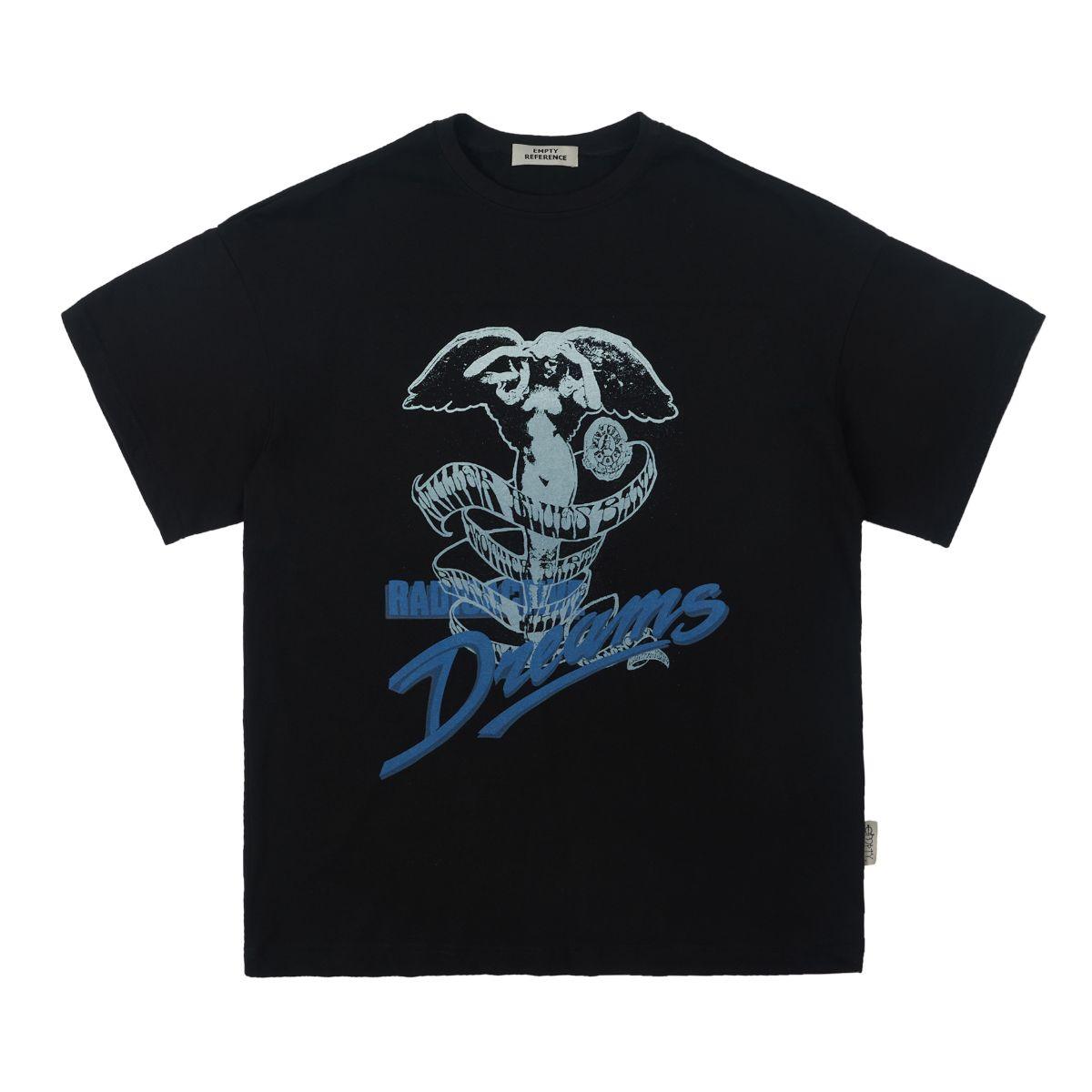 Empty Reference Fallen Angel Print Logo Tee
