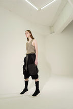 Unknown World Logo Drawstrings Shorts