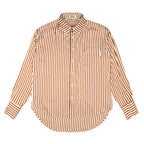 Empty Reference Brown Striped L/S Shirt