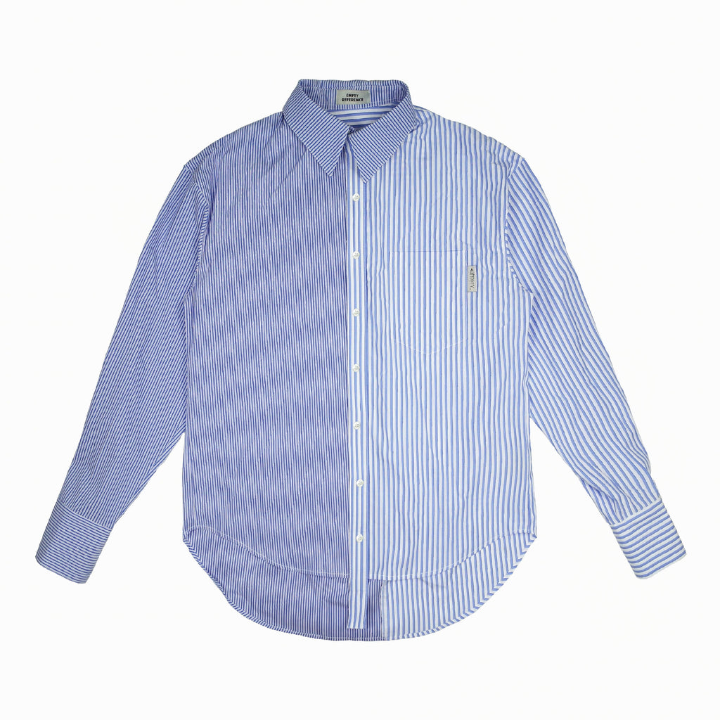 Empty Reference Split Striped L/S Shirt