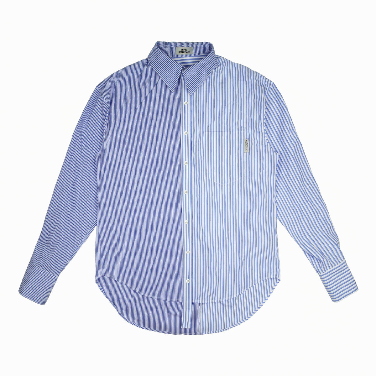 Empty Reference Split Striped L/S Shirt
