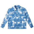 Empty Reference Clouds Tie Dyed Jeans Jacket