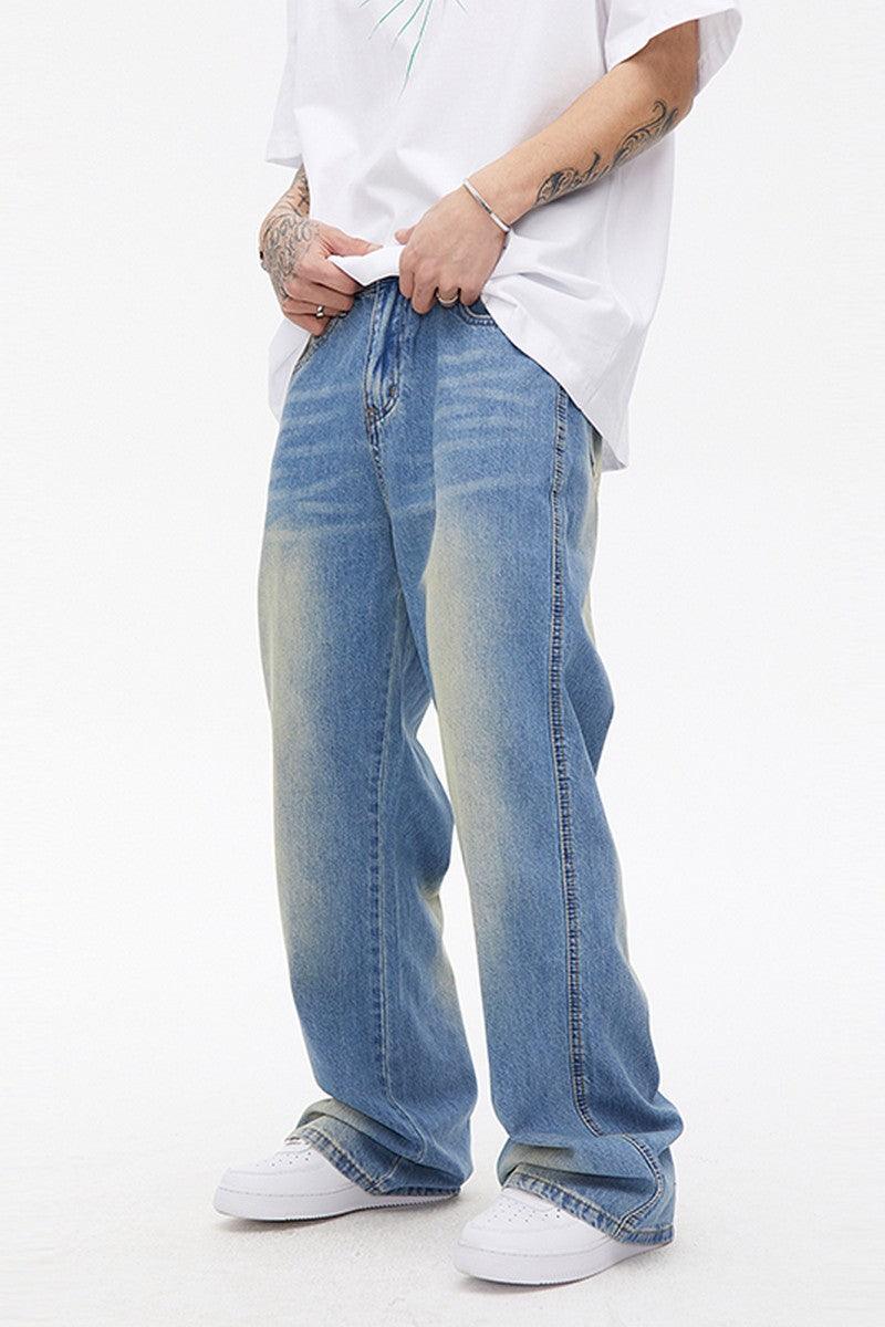 CZ Washed Baggy Jeans