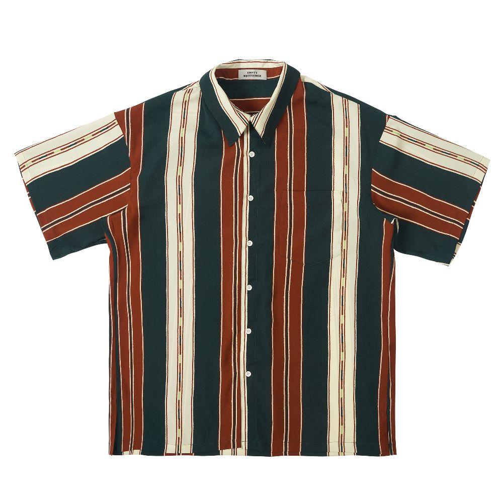 Empty Reference Striped Retro Shirt