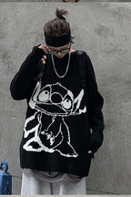 CZ Retro Alien Knit Sweater