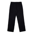 Empty Reference Black Corduroy Straight Trousers