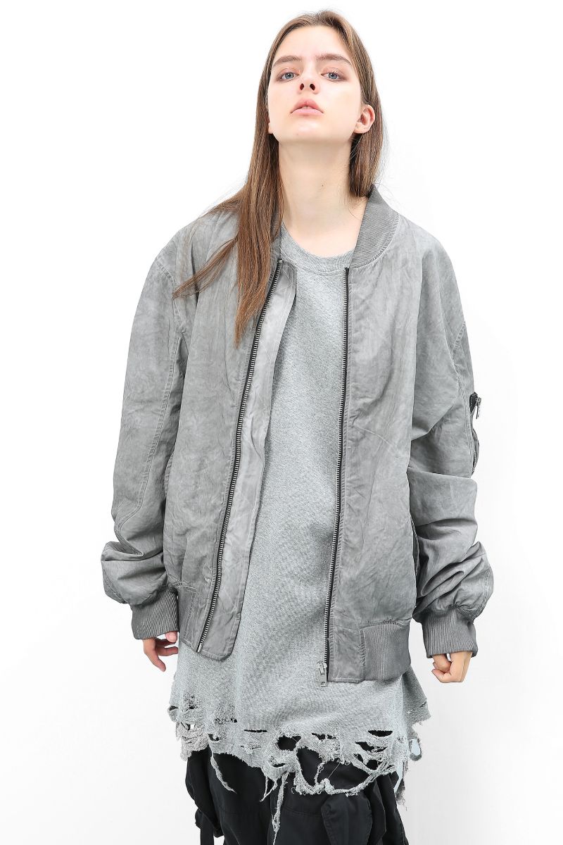 Unknown World MA1 Straps Bomber Jacket