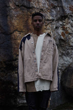 STEEPC Logo Distressed Graffiti Jacket