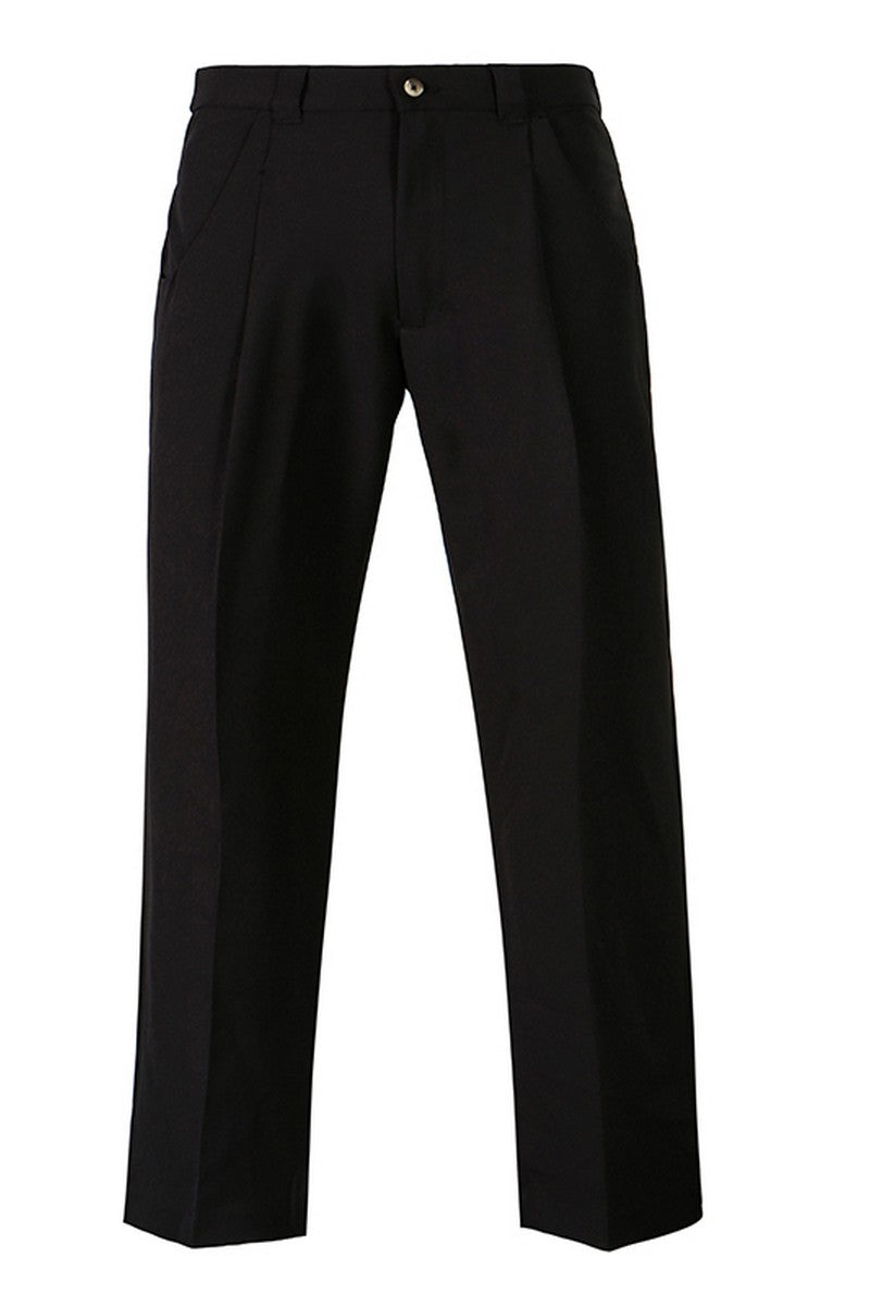 Old Order Zipper Straight Suit Trousers
