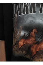 CZ Dark Horse Print Retro Tee