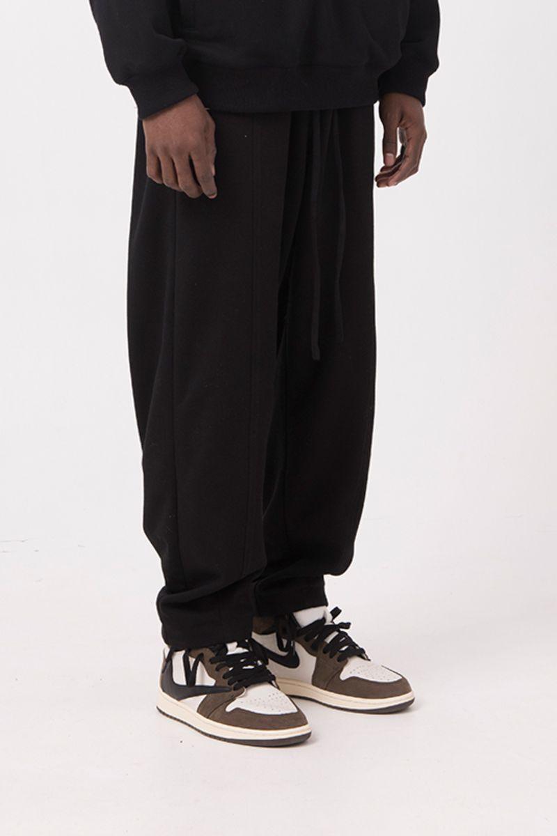 Empty Reference Knitted Straight Sweatpants