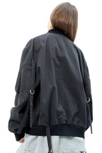 Unknown World MA1 Straps Bomber Jacket