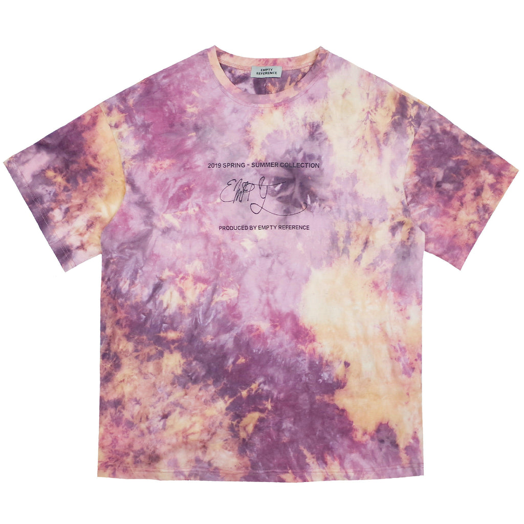 Empty Reference Tie Dyed Logo Tee