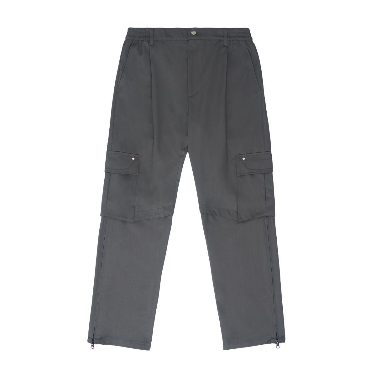 Empty Reference Casual Straight Pockets Trousers