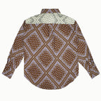 Empty Reference Beige Flowers L/S Shirt