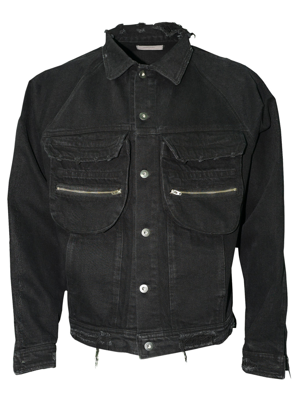 Unknown World Distressed Jeans Jacket
