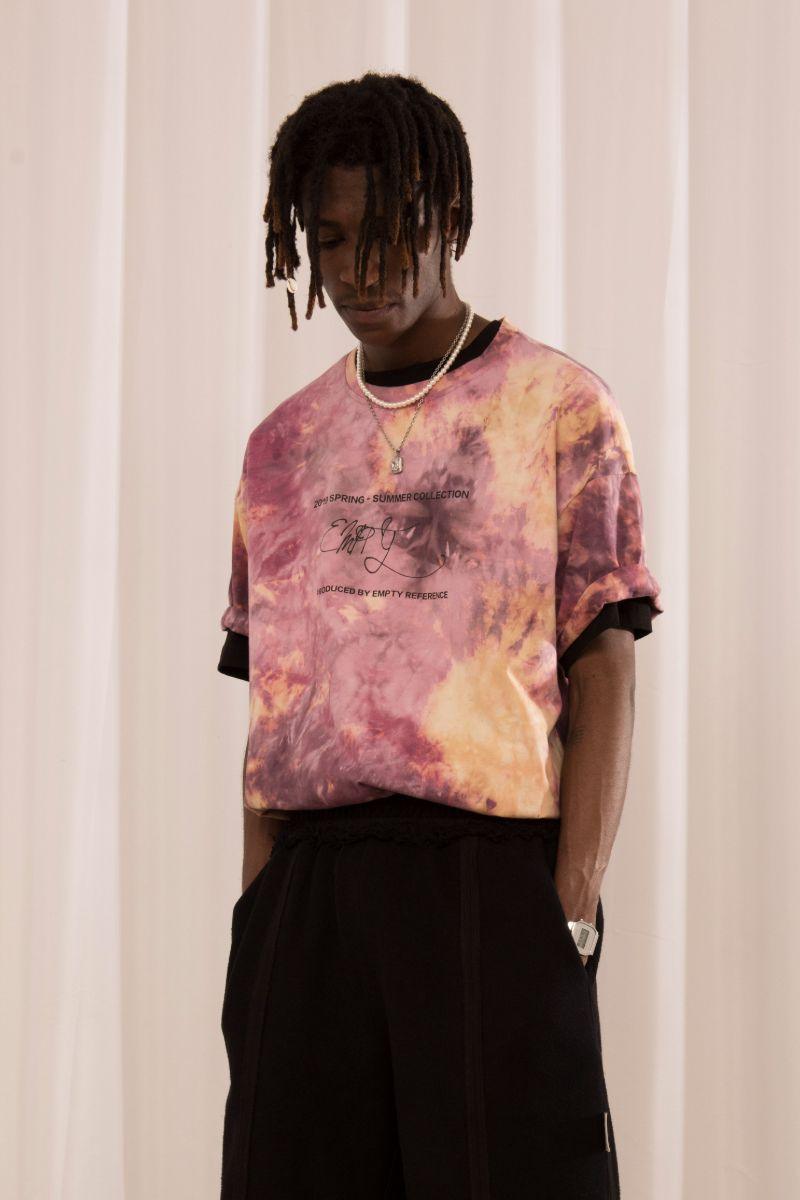Empty Reference Tie Dyed Logo Tee