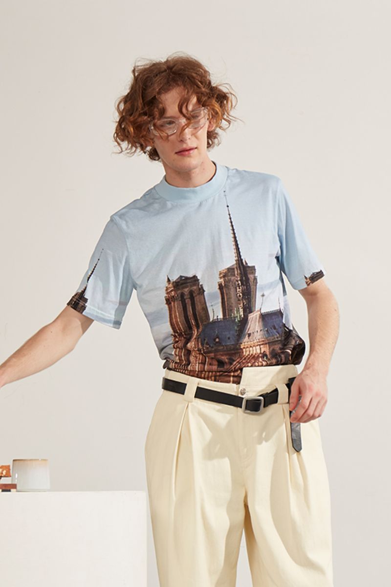 Mix7 Notre Dame Printed Tee