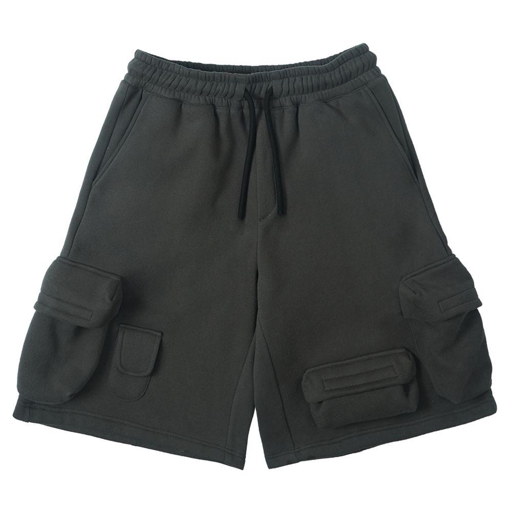 Empty Reference Multi Pocket Knit Shorts
