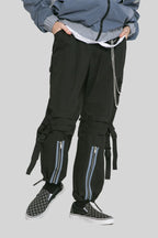 Observer Lab Straps Zipper Nylon Pants