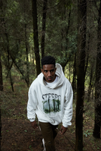 STEEPC Forest Logo Loose Hoodie