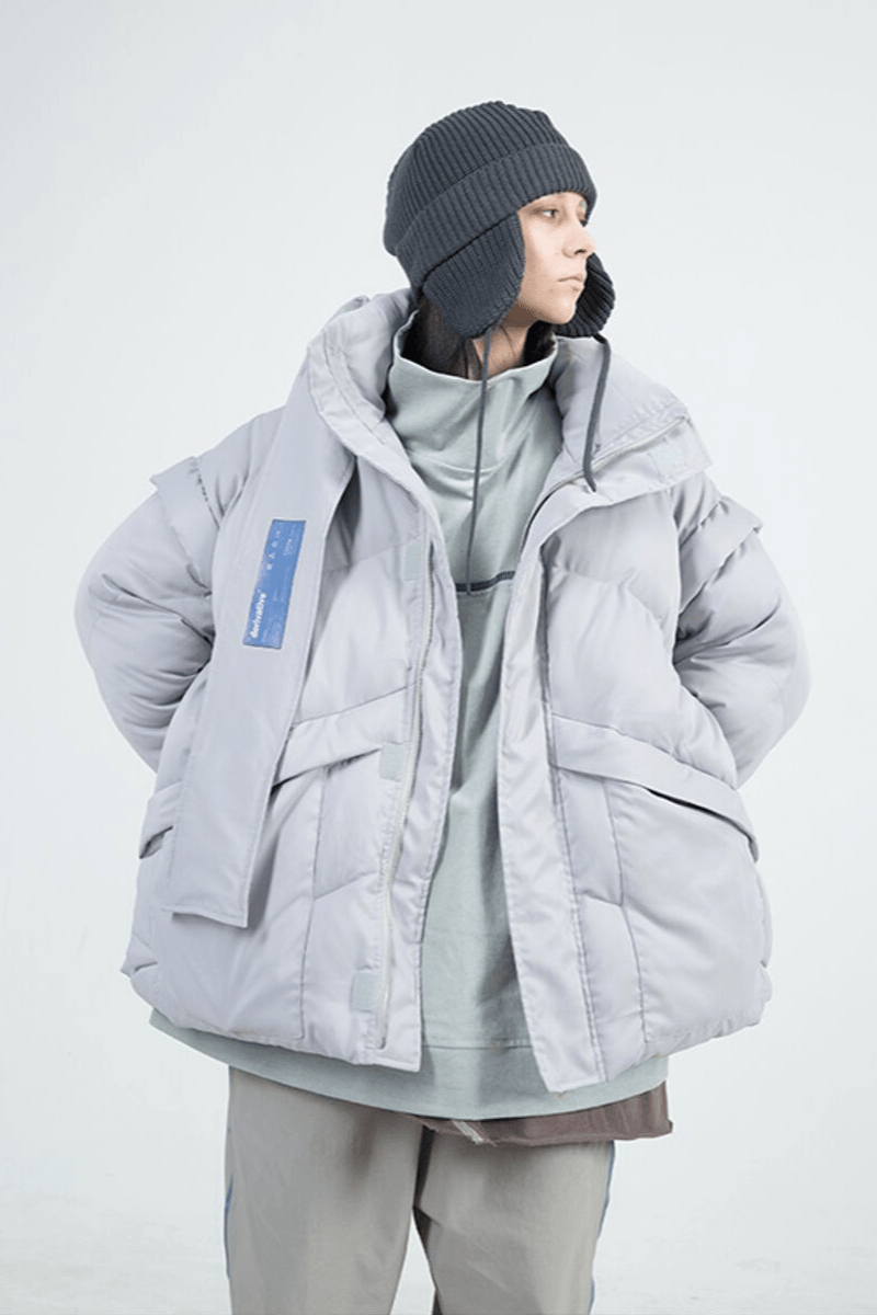 BNP Detachable Neckline Down Jacket - UK Only
