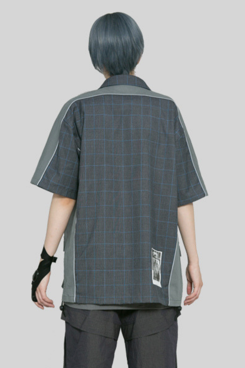 Observer Lab Plaid 3M Reflective S/S Shirt