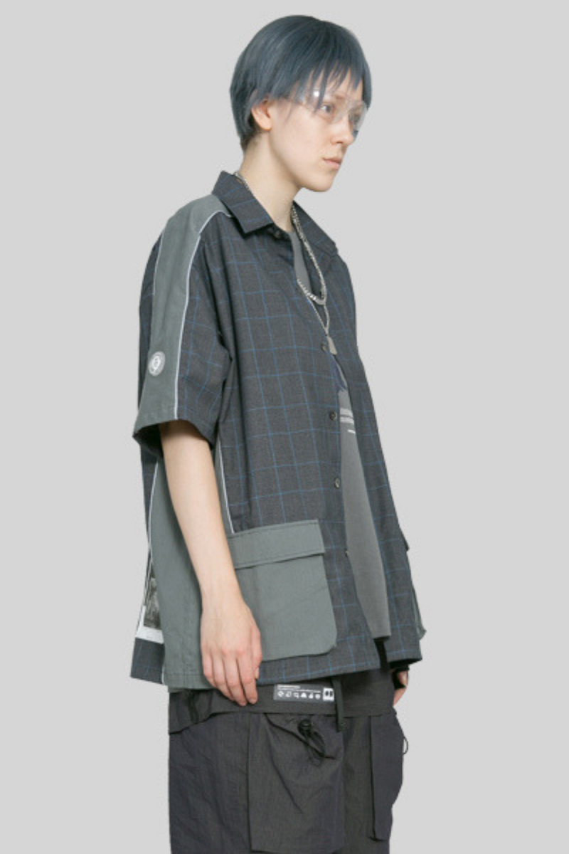 Observer Lab Plaid 3M Reflective S/S Shirt