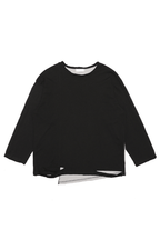 CZ Irregular Stitched L/S Tee