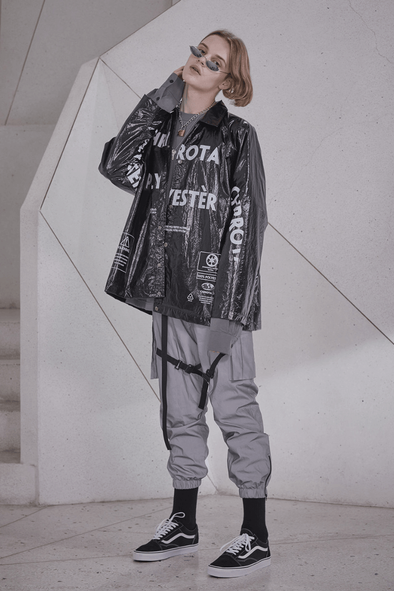 CHRROTA Polyester Windbreaker