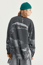 CZ Orbit Striped L/S Shirt