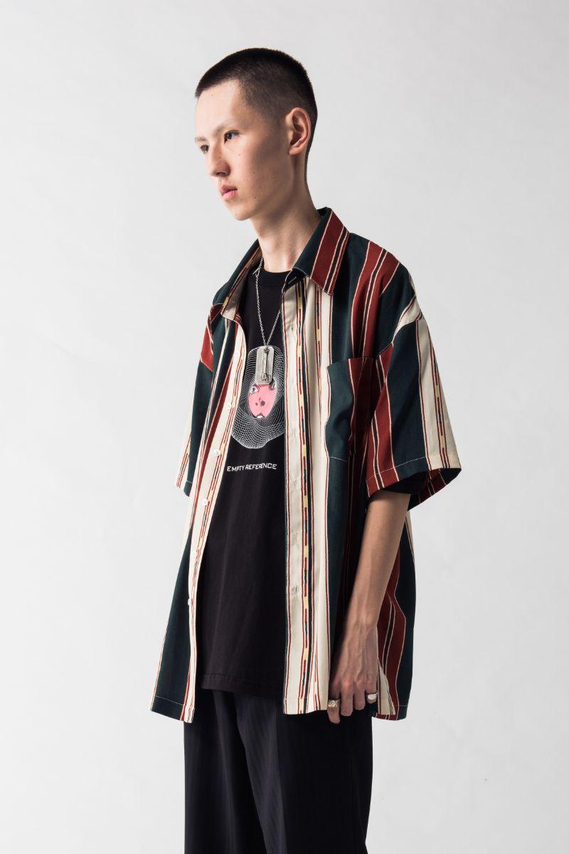 Empty Reference Striped S/S Shirt
