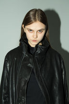Unknown World FW17 Irregular Leather Coat