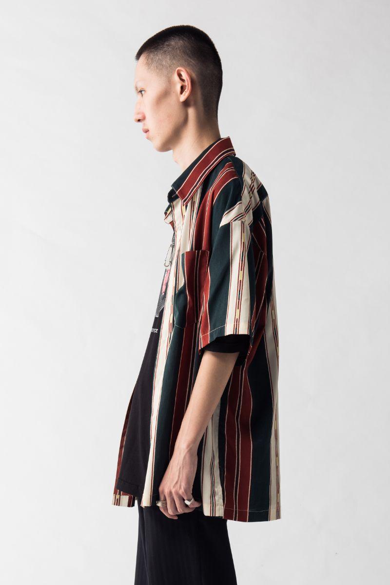 Empty Reference Striped S/S Shirt