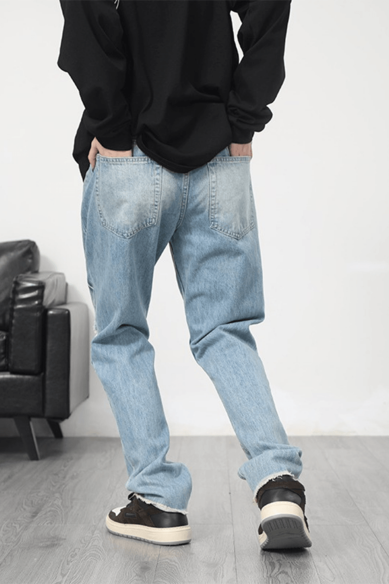 CZ Lightnings Printed Jeans