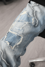CZ Lightnings Printed Jeans