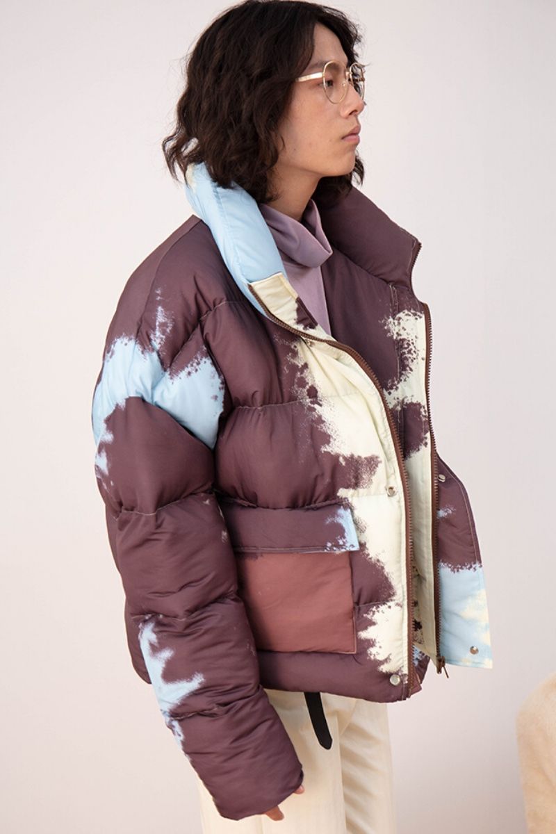 Mix7 Painted Down Jacket