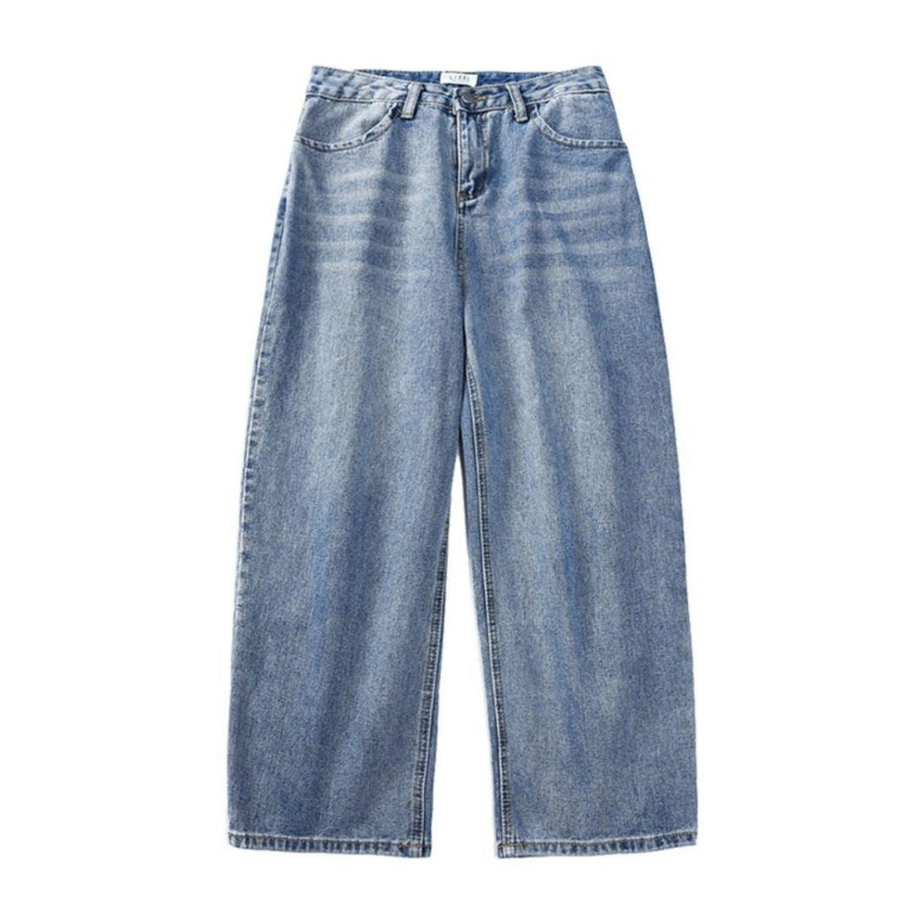 Washed Loose Jeans