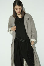 Unknown World Plaid Distressed Coat