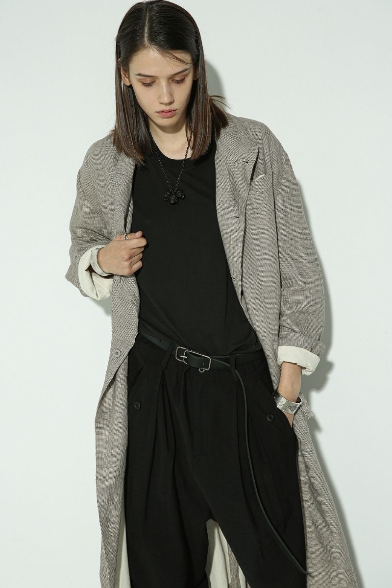 Unknown World Plaid Distressed Coat