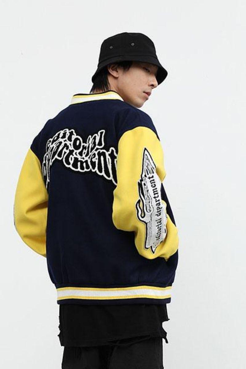 CZ ED Patch Varsity Jacket