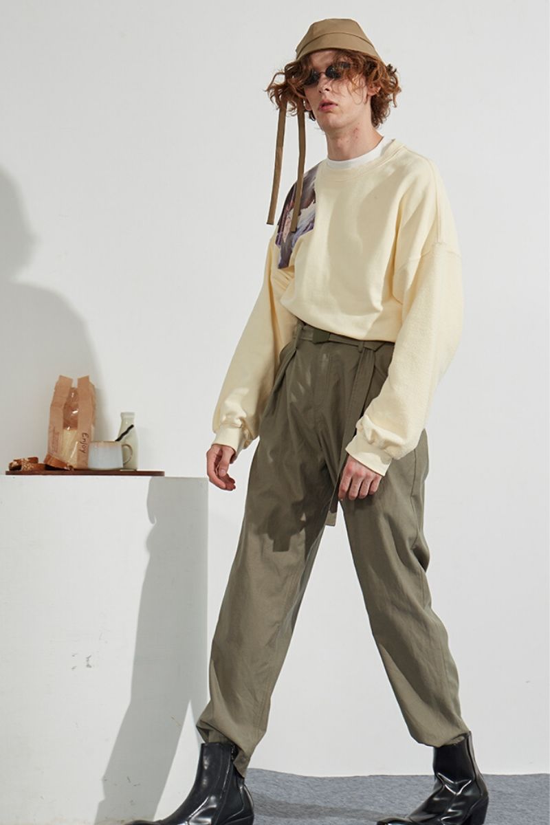 Mix7 Painting Irregular Sweater