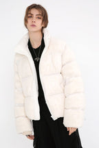 Unknown World White Down Jacket