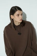 Unknown World Washed Stitched Sweater