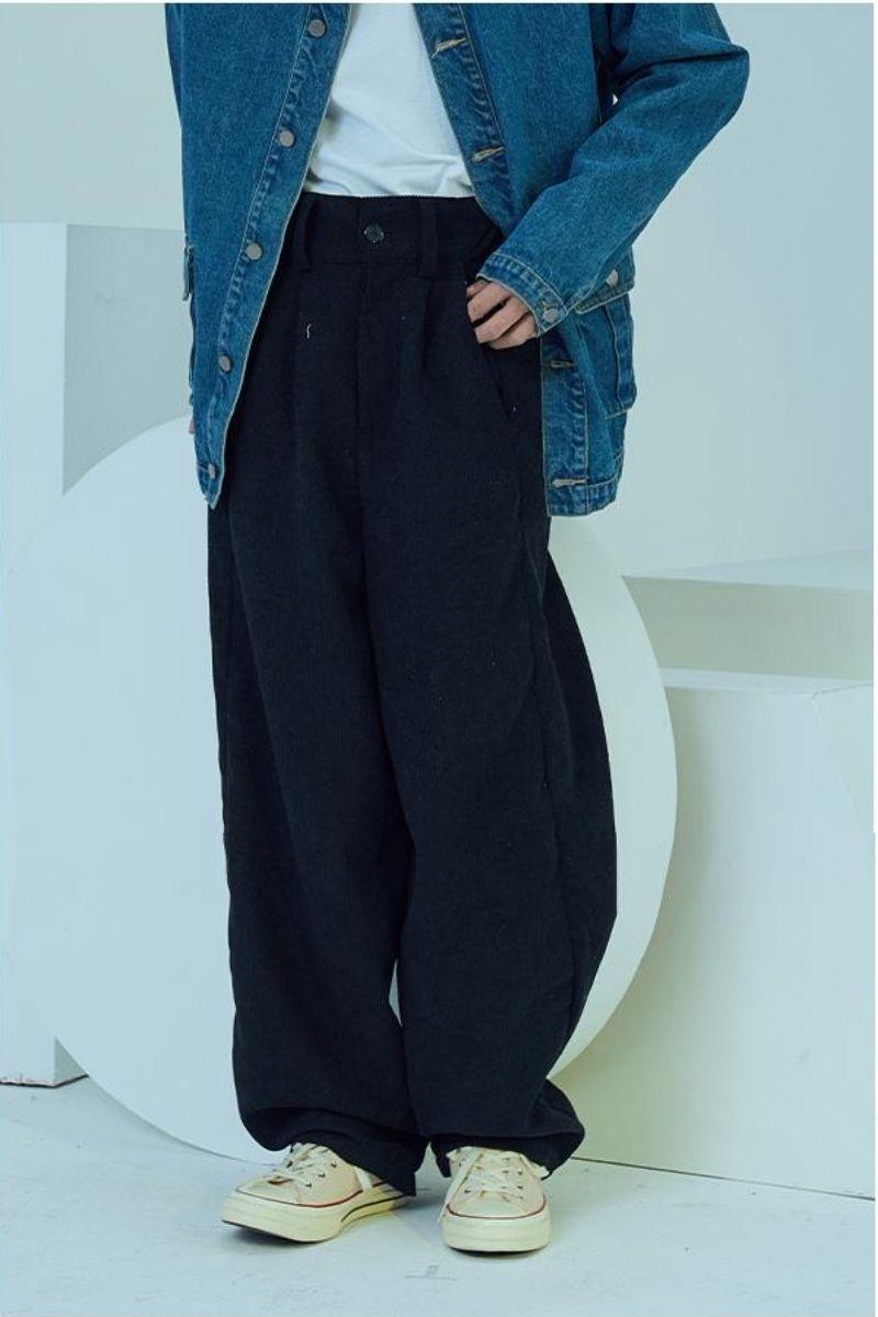 CZ Loose Draped Corduroy Trousers