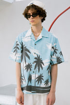 Mix7 Sky Blue Cuban Shirt