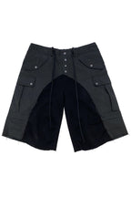 Unknown World Raw Stitched Shorts