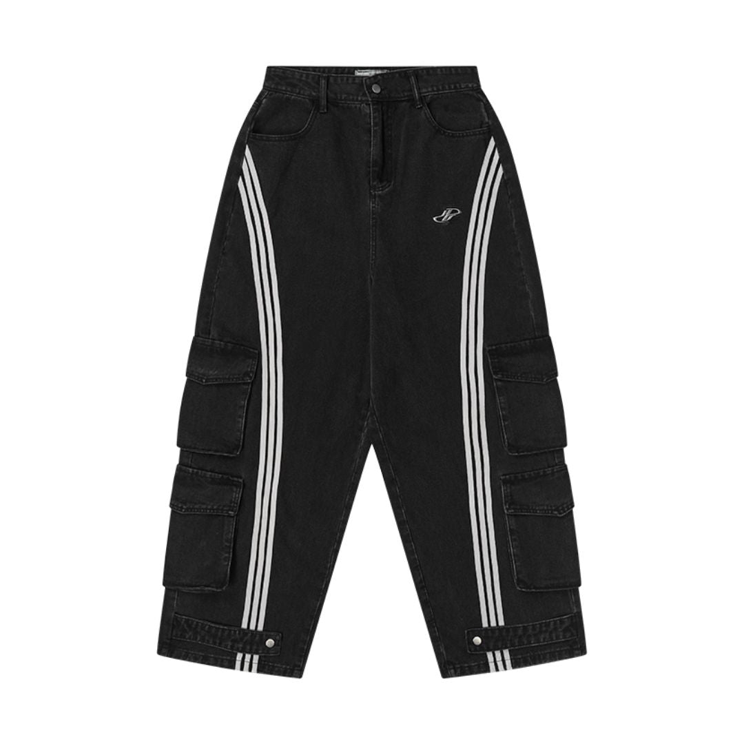 Functional Pockets Loose Jeans - EU Only