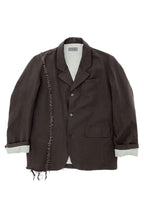 Unknown World Asymmetrical Stitched Suit
