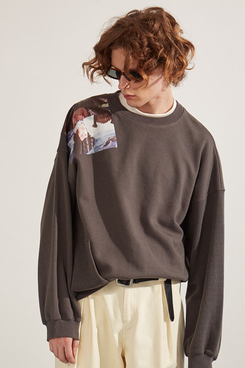 Mix7 Painting Irregular Sweater